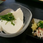 蕎麦 やすたけ - おぼろ豆腐
