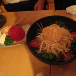 庭つ鶏 - トマト的なもいただきます