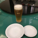 横浜大飯店 - エビス生ビール