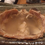 鮨 波やし - 毛ガニの甲羅酒