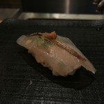 鮨 波やし - サヨリの握り