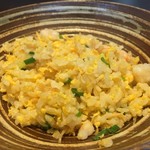 クロモリ - 海老と自家製干し貝柱の炒飯