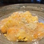 クロモリ - ワタリガニのあんかけ炒飯