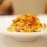 ラ ヴィオレッタ - リングイネで駿河産生桜海老と師崎産ダルマ烏賊