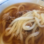 うどんウエスト - 冷凍麺のアップ