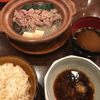 ざくろ TBS店 - お手軽しゃぶしゃぶランチ