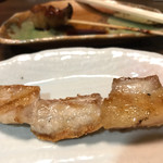 串焼 豚 ホホトロ 162円。