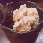 神田焼きそば 麺ヱ門 - ポテトサラダ.JPG