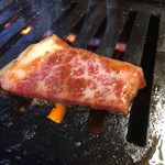 大門 - これが、この店最高値！和牛カルビだっ✌