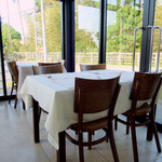 アルチザン・パティシエ・イタバシ - 座席の風景。