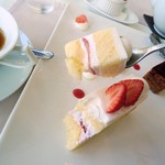 アルチザン・パティシエ・イタバシ - 断面です。