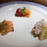 欧風バル・マザン - ランチの前菜3種