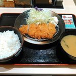 松のや - 得朝ロースかつ定食