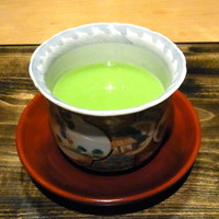 御料理 光安 - うすいえんどうのすり流し