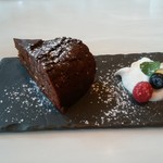 アニヴェルセルカフェ - ラム酒香るガトーショコラ ¥700