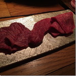 焼肉旬やさい ファンボギ - 熟成赤身3種盛