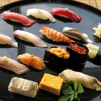 ■夕食（寿司コーナー19席）17:00～21:00L.O