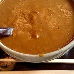 紀庵 - カレー蕎麦(辛口)