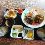 Vikutoria - 日替わり和食ランチ（820円）2017年5月