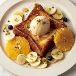 アフタヌーンティー・ラブアンドテーブル - ベイカーズフレンチトースト　カモミールミルクティー