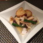 神戸プレジール - ツブ貝のソテーはバターがよく効いてました！