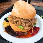 Q75 - ①Smoked Pull Pork Bun $13