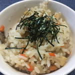 Ara Datena Michi No Eki - 硬い部分は細かく切って、炊き込みご飯に！！