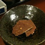 かっぱ - 【2011/2再訪】　焼酎のアテに黒糖を頂きました。甘すぎず上品な味ですよ。