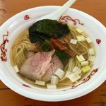 麺処ほん田 - 「厳選素材の塩ラーメン」860円