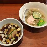 麺処ほん田 - 8周年限定「濃厚昆布水の淡麗つけ麺」900円