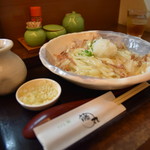 うどん館 藤丸 - 冷しおろしぶっかけうどん　４６０円