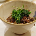 鮨 心白 - 猪の混ぜご飯