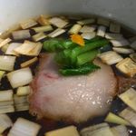 麺処ほん田 - 吊るし焼豚