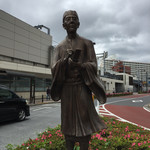 Makudonarudo - 南千住駅前の松尾芭蕉像