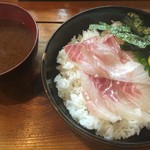 谷町 一味禅 - たい丼（￥900）