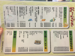 遠州屋 - メニュー その１