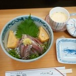 Sakaezushi - ランチ　鰺丼860円