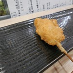 串処かりや - 串カツ(牛肉)
