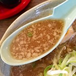 麺家 麺四郎 - たまり醤油　スープアップ