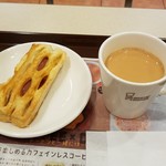 ミスタードーナツ - モーニングセット(320円)です。