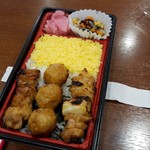 日本一 - 焼き鳥のお弁当です。