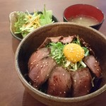 個室居酒屋 時空間 - ローストビーフ丼