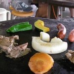 ぶどうの丘 バーベキューガーデン - 石焼です