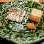 虎白 - 太刀魚焼きと蕪葛合わせ