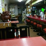 さか市 - 店内とオヤジ。