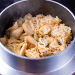 Shellfish Kamameshi (rice cooked in a pot) (2-3 servings)