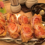 豚キムチ天ぷら