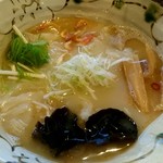 いち井 - 『塩』 ￥850　＋海老ワンタン￥200