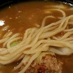 カレーハウス ＣｏＣｏ壱番屋 - 普通麺と太麺が選択可　画像は普通麺