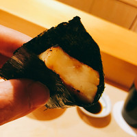 鮨 あらい - 平貝の磯辺巻き